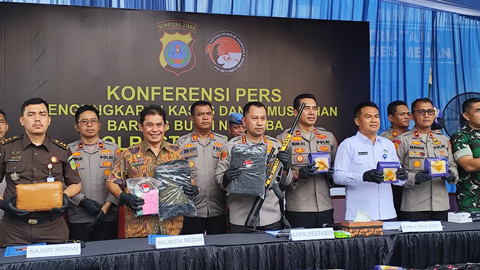 Polrestabes Medan Musnahkan Narkoba 29 Kg Sabu, 1.305 Vape Narkoba, dan 9 Kg Ganja
