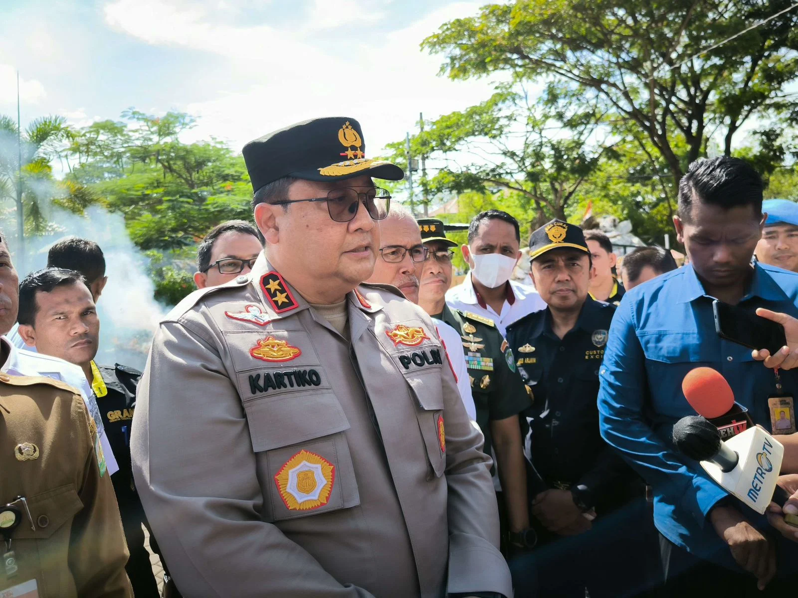 Polri Pastikan Situasi Kondusif, Tepis Isu Gangguan Keamanan Terkait Pemasangan Pagar Tinggi di Mal