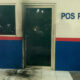 Pos Lantas di Surabaya Diduga Dilempar Molotov oleh OTK, Pintu Pos Menghitam