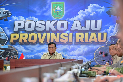 Prabowo Minta Tambahkan 500 Sumur Bor di Sumsel untuk Atasi Karhutla