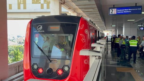 Progres LRT Jakarta Velodrome-Manggarai Capai 97%, Ditarget Rampung Bulan Ini