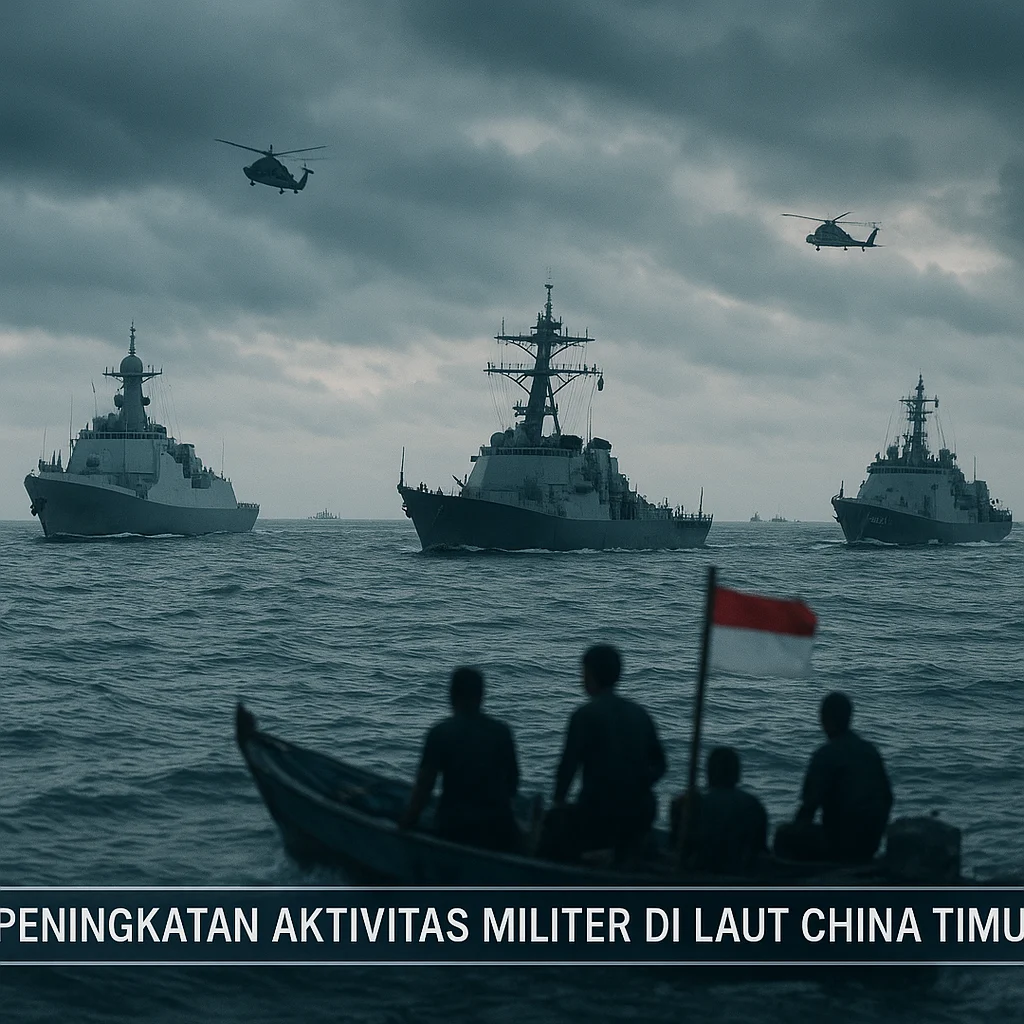 Taiwan Kecam Latihan Militer Bersama China-Indonesia di Perairan Timur Taiwan
