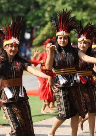 Upacara Peringatan HUT RI di Banyuwangi Dimeriahkan Pentas Seni Nusantara
