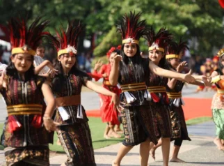 Upacara Peringatan HUT RI di Banyuwangi Dimeriahkan Pentas Seni Nusantara