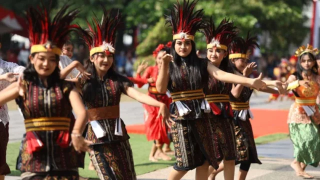 Upacara Peringatan HUT RI di Banyuwangi Dimeriahkan Pentas Seni Nusantara