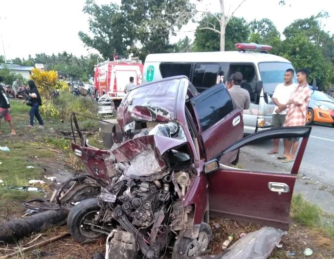 Update Daftar Nama Korban Meninggal Akibat Tabrakan Maut Mobil Drag Race di Upai Kotamobagu