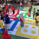 Warga Depok Gelar Lomba Ludo Manusia Peringati HUT 81 RI