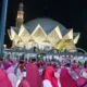 Warga Puas dengan Fasilitas Monas Saat Zikir dan Doa Kebangsaan HUT ke-81 RI
