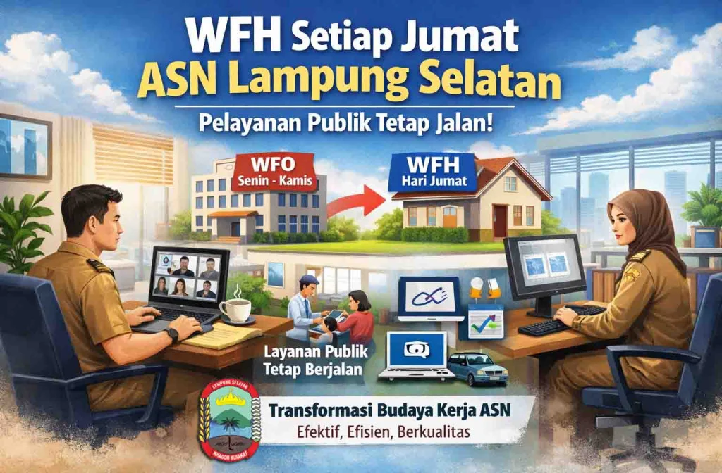 WFH ASN Resmi Diperpanjang hingga Akhir September 2026, Pelayanan Publik Tetap Normal