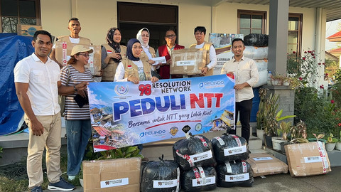 98 Resolution Network Kembali Salurkan Bantuan Korban Gempa NTT