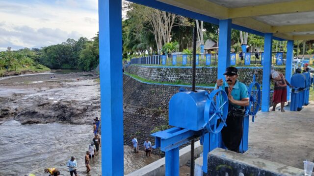 Infrastruktur saluran air dan pintu air di Banyuwangi disiapkan menghadapi musim hujan