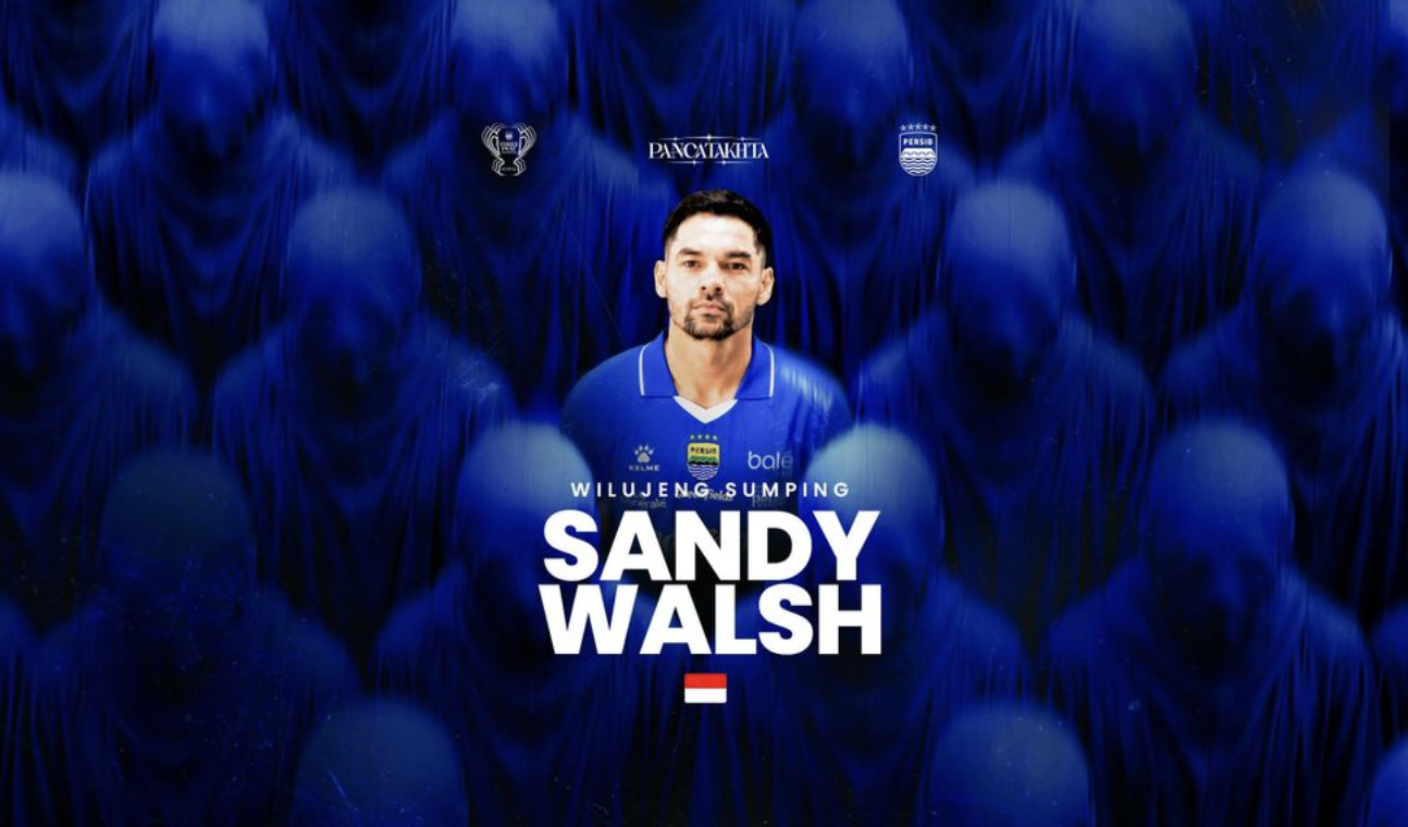 Badai Cedera Persib Mulai Reda, Sandy Walsh Lempar Kode Tempur Sepatu Bola Sudah Siap
