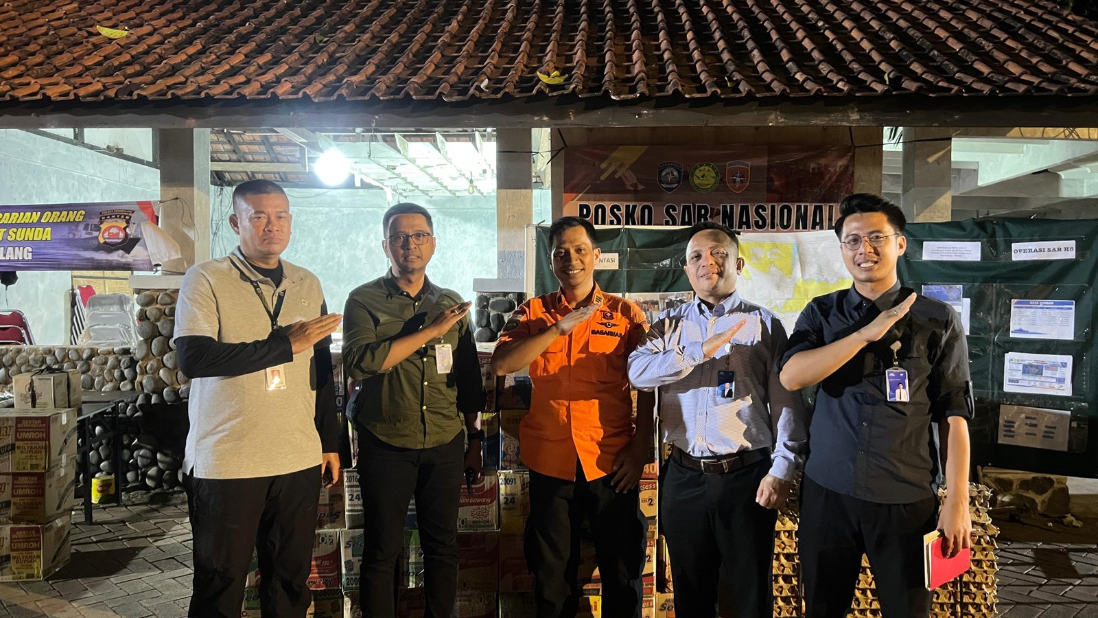 Bank Banten Dukung Perpanjangan Operasi SAR GAK dengan Penyaluran Logistik untuk 20 Kapal