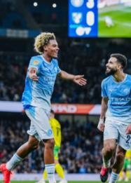 Debut Gemilang Floyd Samba Cetak 2 Gol, Wonderkid Man City Bikin Heboh Etihad