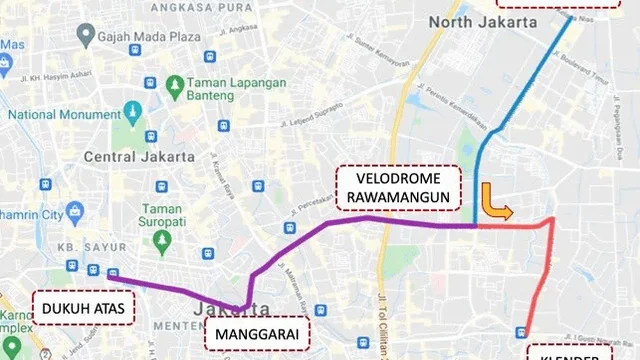 Ini Alasan LRT Jakarta Rute Rawamangun-Manggarai Belum Beroperasi