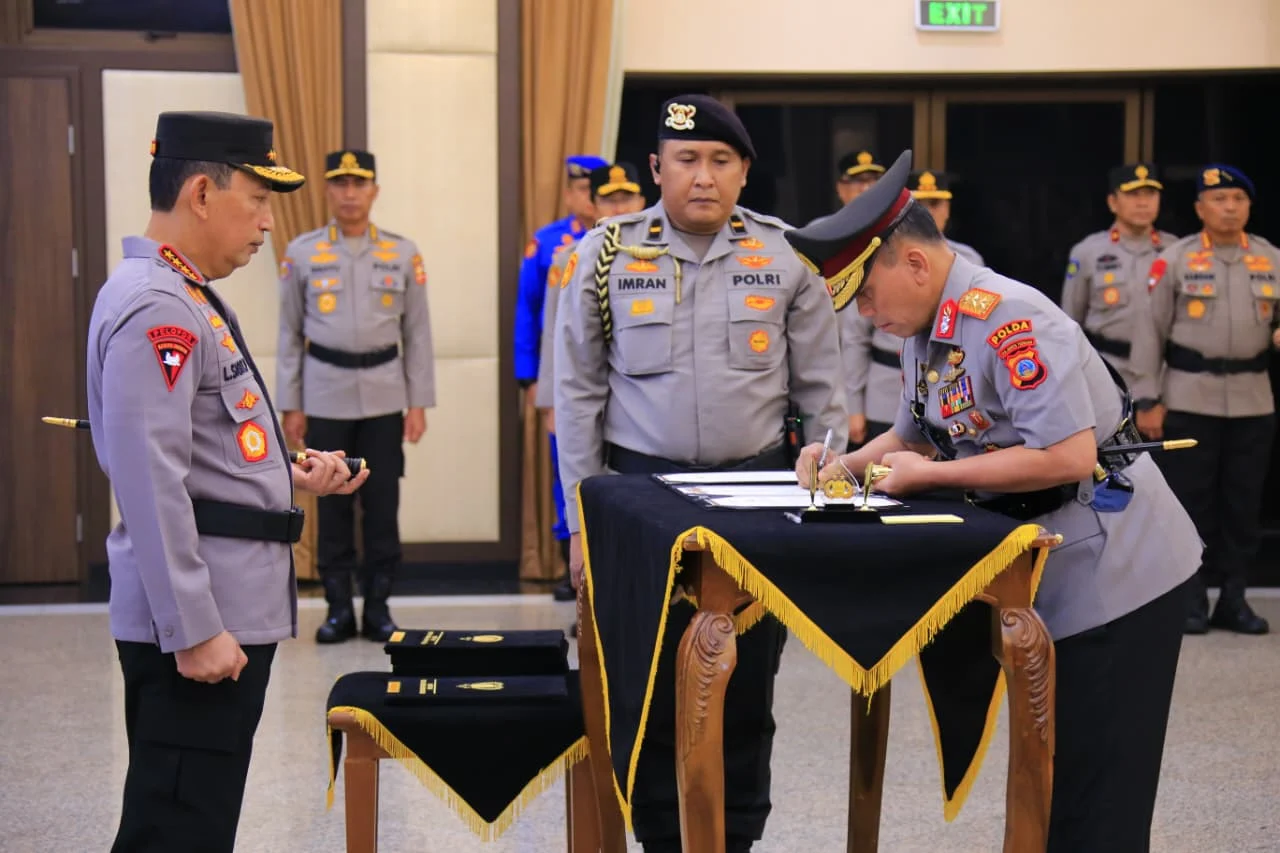 Kapolri Pimpin Sertijab, Sejumlah Pejabat Tinggi Polri Resmi Menjabat Pos Baru