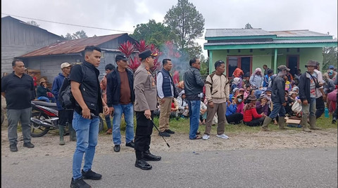 Kericuhan Imbas Sengketa Lahan di Humbahas Sumut, Polisi Tangkap 24 Pelaku