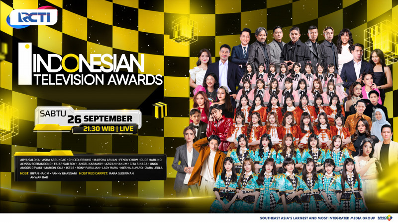 Malam Puncak Indonesian Television Awards 2026 Siap Hadirkan Panggung Spektakuler, Bertabur Bintang, dan Penuh Kejutan