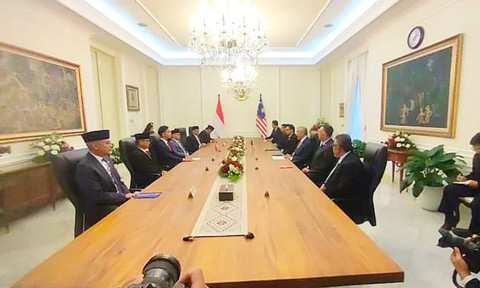 Menteri Mukhtarudin Dampingi Wapres Gibran Terima Wakil PM Malaysia