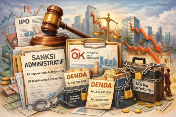OJK Jatuhkan 1.277 Sanksi ke Emiten dan Pelaku Pasar Modal Termasuk BNBR dan ROTI