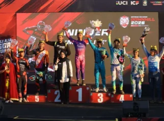 Ratusan Rider Berbagai Daerah Berlomba di Gantasan Bike Park dalam BIG Downhill 2026 Banyuwangi