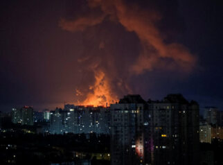 Rusia Serang Kiev, 4 Orang Tewas