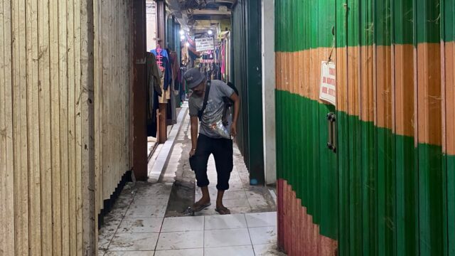 Sepi Pembeli, Pedagang di Pasar Badak Pandeglang Tercekik Sewa Kios