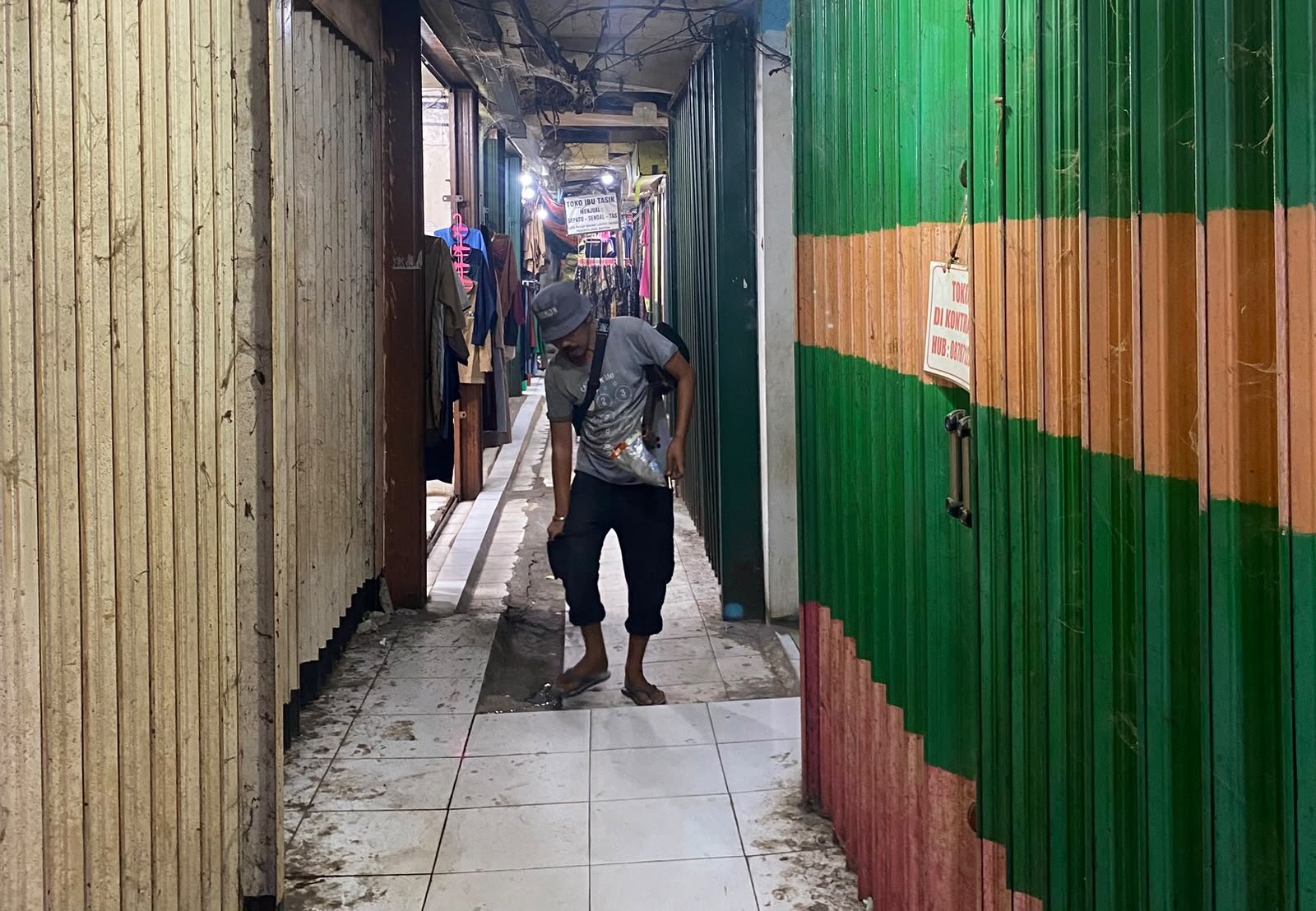 Sepi Pembeli, Pedagang di Pasar Badak Pandeglang Tercekik Sewa Kios