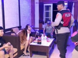 Razia Tempat Hiburan di Pandeglang
