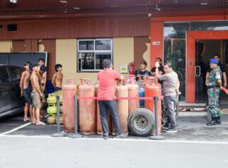 Tim Quick Response Kodaeral I Deli Serdang Bongkar Sindikat Oplosan LPG Subsidi