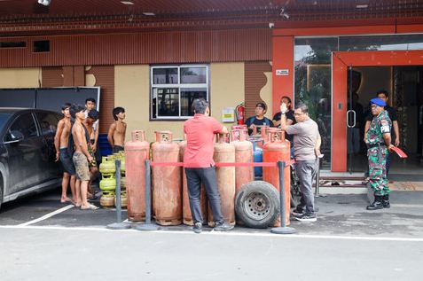 Tim Quick Response Kodaeral I Deli Serdang Bongkar Sindikat Oplosan LPG Subsidi