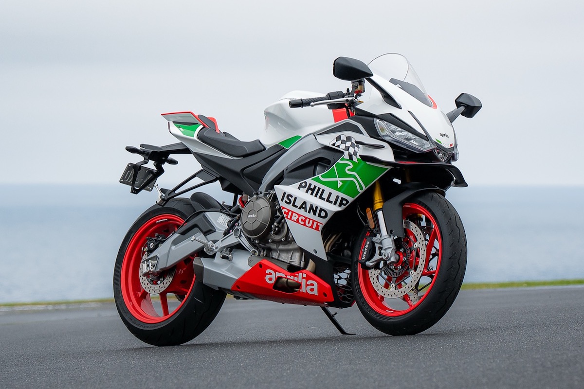 Aprilia RS 660 Phillip Island Tribute Edisi Terbatas Tampil di MotoGP Australia 2026