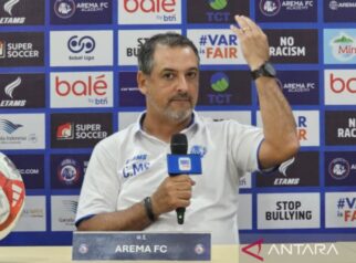 Arema FC Pecat Marcos Santos Usai Dibantai Persija 1-5