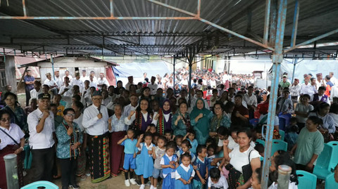 Beri Bantuan, TP PKK dan Posyandu Bantu Percepat Pemulihan Pascagempa Manggarai