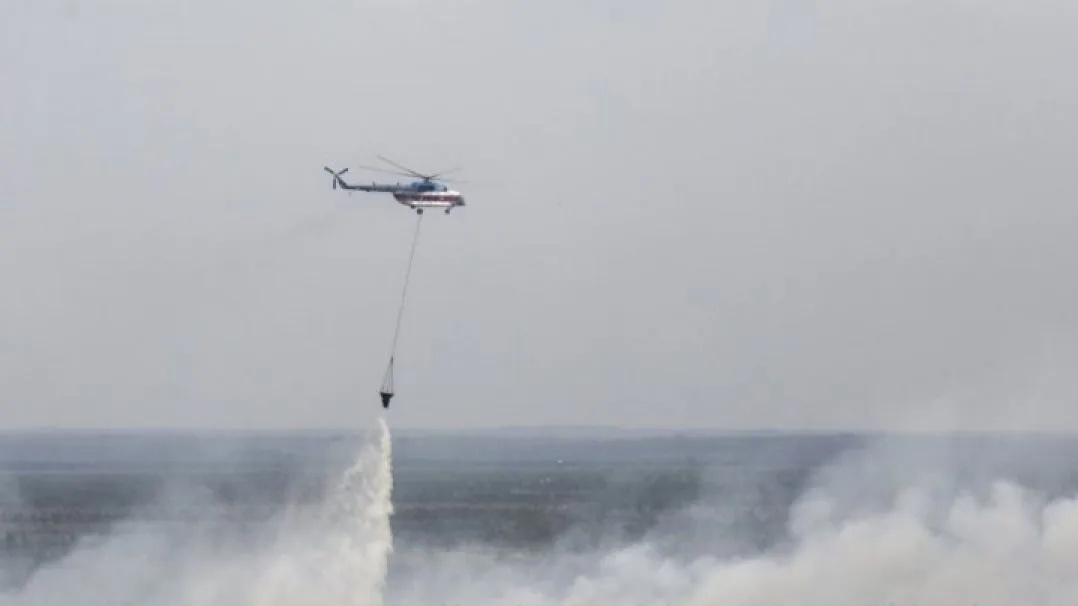 BNPB Tambah Armada Water Bombing dan Pesawat OMC untuk Padamkan Karhutla di Jawa Timur