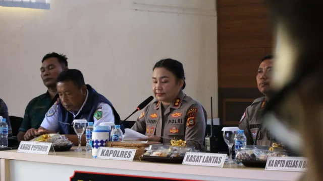 Cegah Kecelakaan Lalu Lintas, Polres Jembrana Perkuat Koordinasi LPP RRI