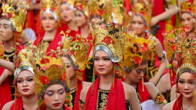 Pagelaran kolosal Gandrung Sewu 2026