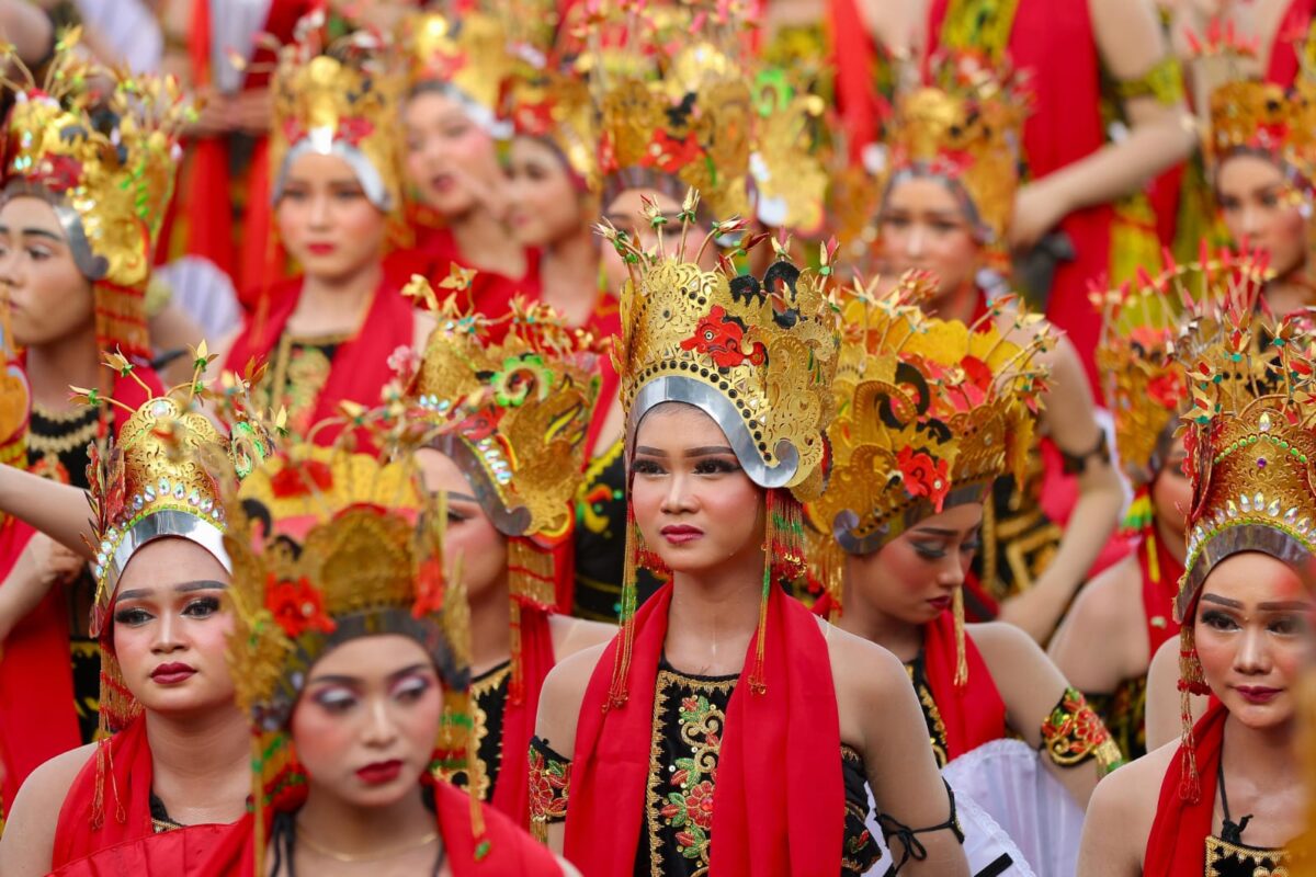 Pagelaran kolosal Gandrung Sewu 2026