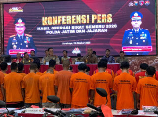 Dalam 12 Hari, Polda Jatim Tangkap 1.212 Begal-Maling Motor dan Sita Senpi Rakitan di Situbondo