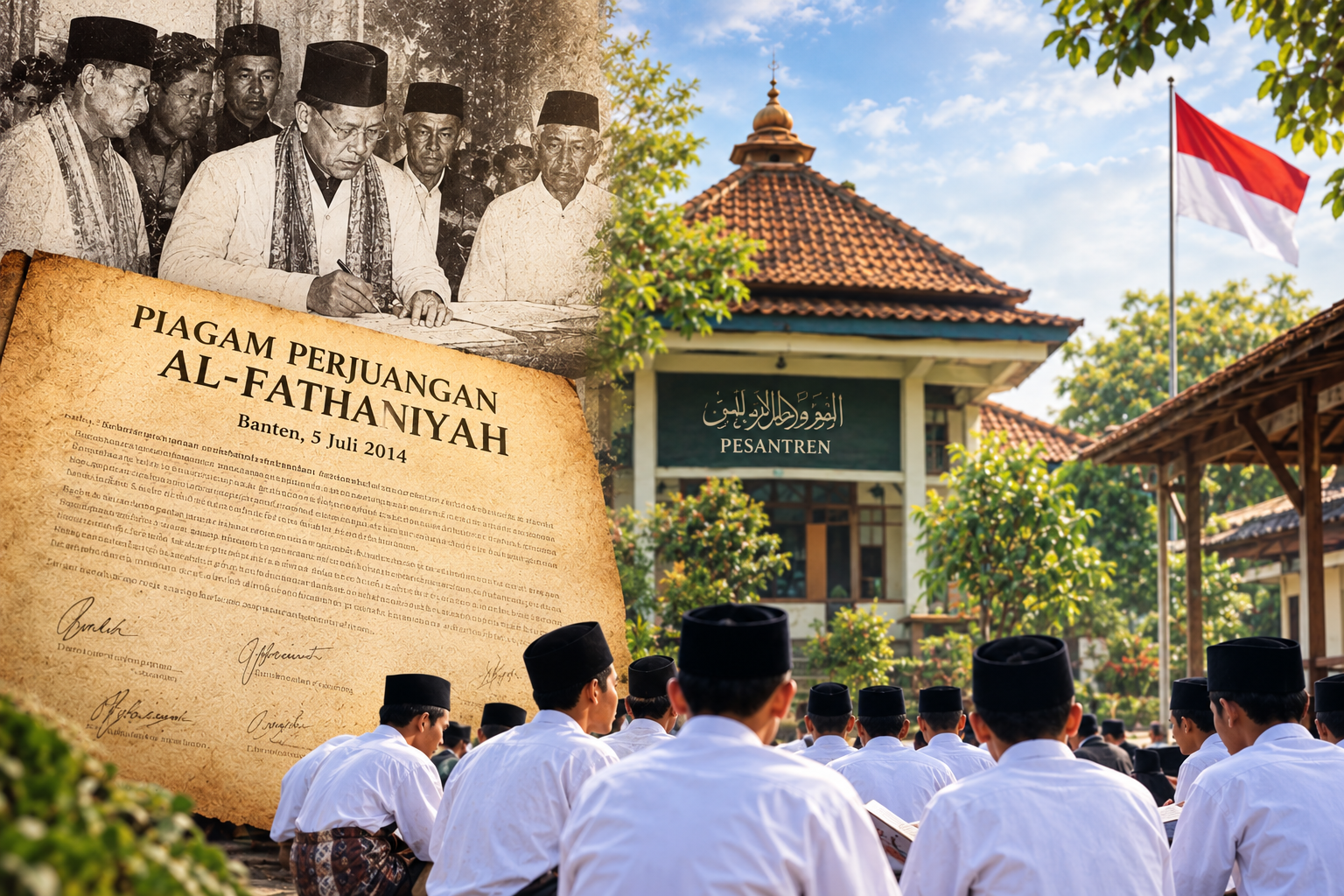 Dari Banten, Piagam Al-Fathaniyah Disebut Jadi Embrio Hari Santri Nasional