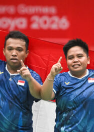 Foto Pantang Menyerah, SubhanRina Persembahkan Emas untuk Indonesia