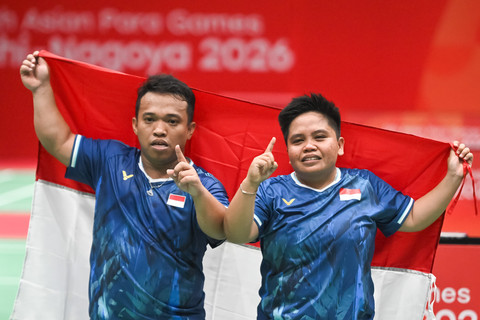 Foto Pantang Menyerah, SubhanRina Persembahkan Emas untuk Indonesia