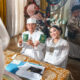 Foto Senyum Merekah dari Mereka yang Nikah Bersama di Pondok Bambu