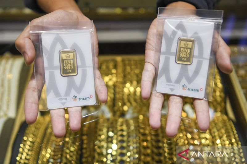Harga Emas Antam Kembali Anjlok Sabtu 31 Oktober 2026, Simak Rincian Harga Terbarunya Sebelum Membeli