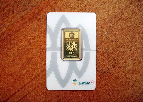 Harga Emas Antam Turun Rp 10.000 Jadi Rp 2.540.000 per Gram, Galeri24 Rp 2.499.000