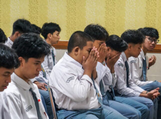 Hari Pertama TKA di SMAN 81 Jakarta Ada Doa Sebelum Memulainya