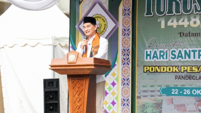Hari Santri di Pandeglang, Pesantren Turus Soroti Literasi dan Pengembangan UMKM
