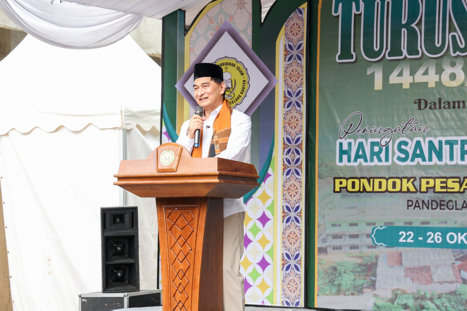 Hari Santri di Pandeglang, Pesantren Turus Soroti Literasi dan Pengembangan UMKM
