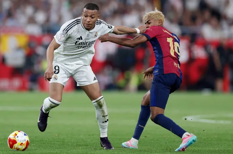Head to Head El Clasico Barcelona vs Real Madrid Setipis Kulit Bawang