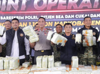 Kapolri Jenderal Suyudi Pimpin Pengungkapan 1,16 Ton Narkoba di Sumut